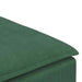 Modul taburet modular pentru canapea, verde închis, 100x100x48 cm - WALTI WALTI