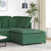 Modul taburet modular pentru canapea, verde închis, 100x100x48 cm - WALTI WALTI