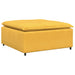 Taburet modular pentru canapea, galben deschis, 100x100x48 cm - WALTI WALTI