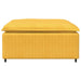 Taburet modular pentru canapea, galben deschis, 100x100x48 cm - WALTI WALTI