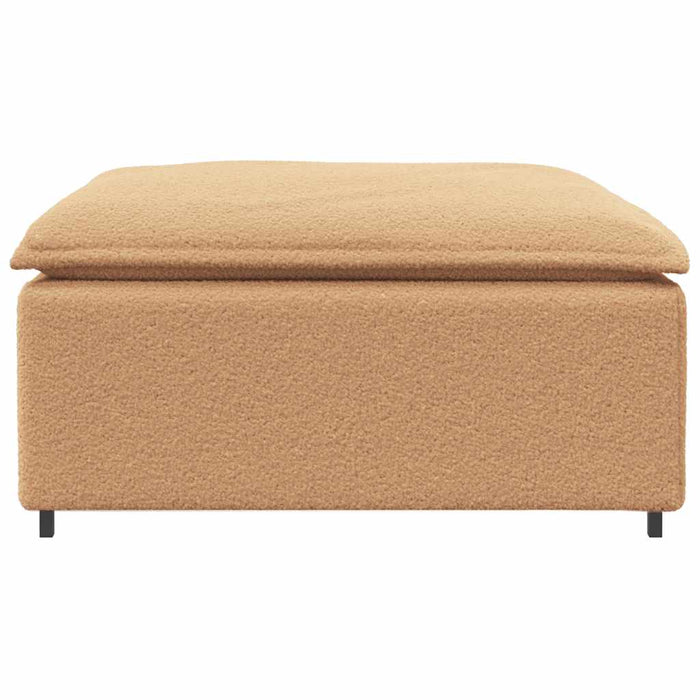 Modul taburet modular pentru canapea, bej, 100x100x48 cm - WALTI WALTI