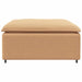 Modul taburet modular pentru canapea, bej, 100x100x48 cm - WALTI WALTI
