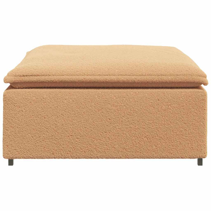 Modul taburet modular pentru canapea, bej, 100x100x48 cm - WALTI WALTI