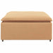 Modul taburet modular pentru canapea, bej, 100x100x48 cm - WALTI WALTI