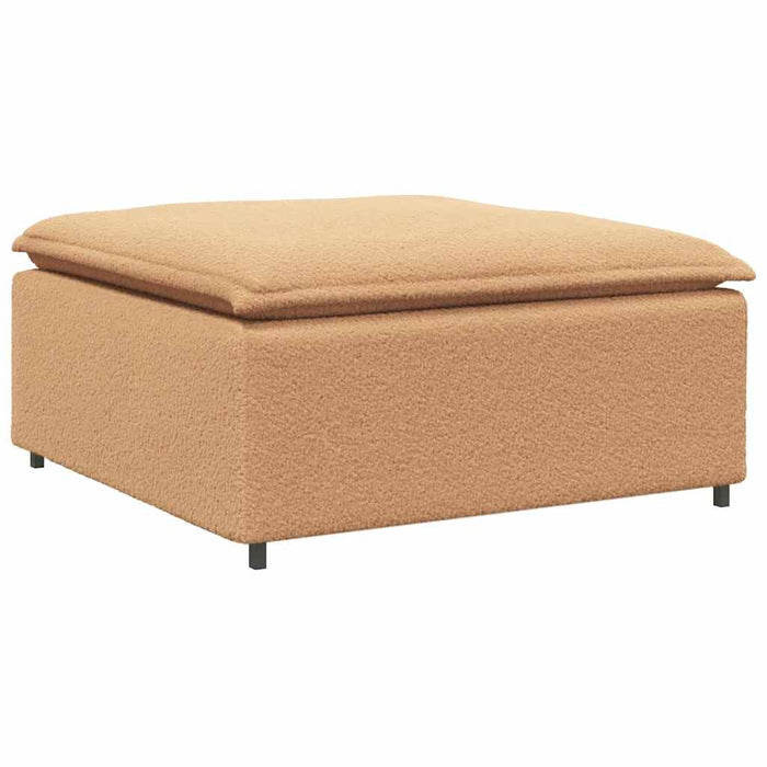 Modul taburet modular pentru canapea, bej, 100x100x48 cm - WALTI WALTI