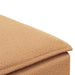 Modul taburet modular pentru canapea, bej, 100x100x48 cm - WALTI WALTI