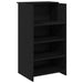 Birou de recepție negru 55x50x103,5 cm Lemn prelucrat - WALTI WALTI