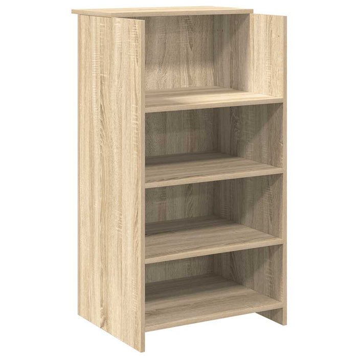 Birou de recepție din stejar Sonoma 55x50x103,5 cm, lemn stratificat WALTI