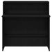 Birou de recepție negru 100x50x103,5 cm Lemn prelucrat - WALTI WALTI