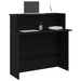 Birou de recepție negru 100x50x103,5 cm Lemn prelucrat - WALTI WALTI