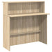 Birou de recepție Stejar Sonoma 100x50x103,5 cm Lemn prelucrat - WALTI WALTI