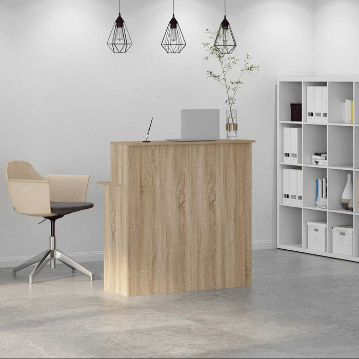 Birou de recepție Stejar Sonoma 100x50x103,5 cm Lemn prelucrat - WALTI WALTI