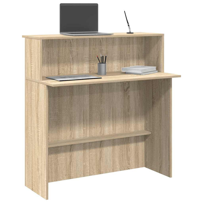 Birou de recepție Stejar Sonoma 100x50x103,5 cm Lemn prelucrat - WALTI WALTI
