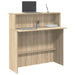 Birou de recepție Stejar Sonoma 100x50x103,5 cm Lemn prelucrat - WALTI WALTI