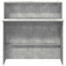 Birou de recepție Gri beton 100x50x103,5 cm Lemn prelucrat - WALTI WALTI