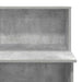 Birou de recepție Gri beton 100x50x103,5 cm Lemn prelucrat - WALTI WALTI