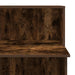Birou de recepție stejar afumat 100x50x103,5 cm lemn prelucrat - WALTI WALTI