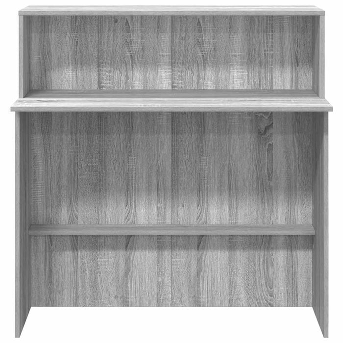 Birou de recepție Gri Sonoma 100x50x103,5 cm Lemn prelucrat - WALTI WALTI
