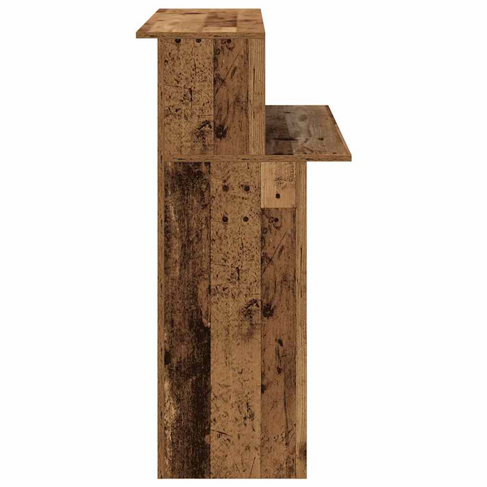 Birou de recepție Lemn vechi 100x50x103,5 cm Lemn prelucrat - WALTI WALTI