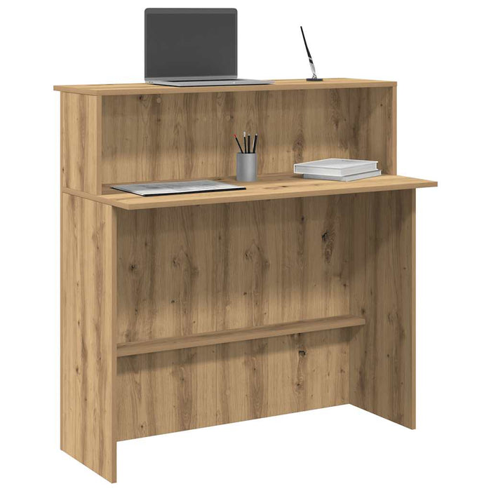 Birou de recepție Stejar Artisan 100x50x103,5 cm Lemn prelucrat - WALTI WALTI