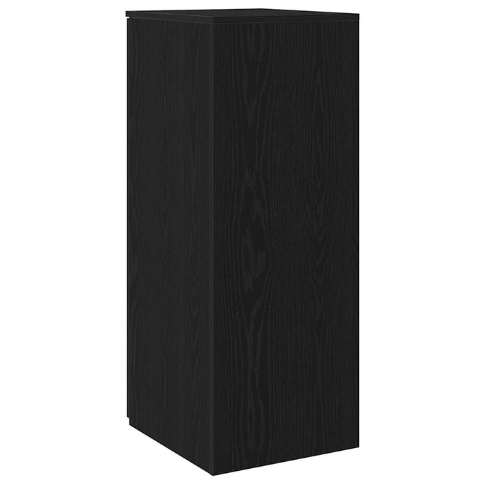 Dulap de depozitare, negru, 40x45x103,5 cm, lemn prelucrat WALTI