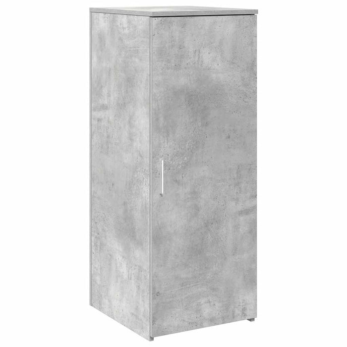Dulap de depozitare, gri beton, 40x45x103,5 cm lemn prelucrat - WALTI WALTI