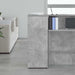 Dulap de depozitare, gri beton, 40x45x103,5 cm lemn prelucrat - WALTI WALTI