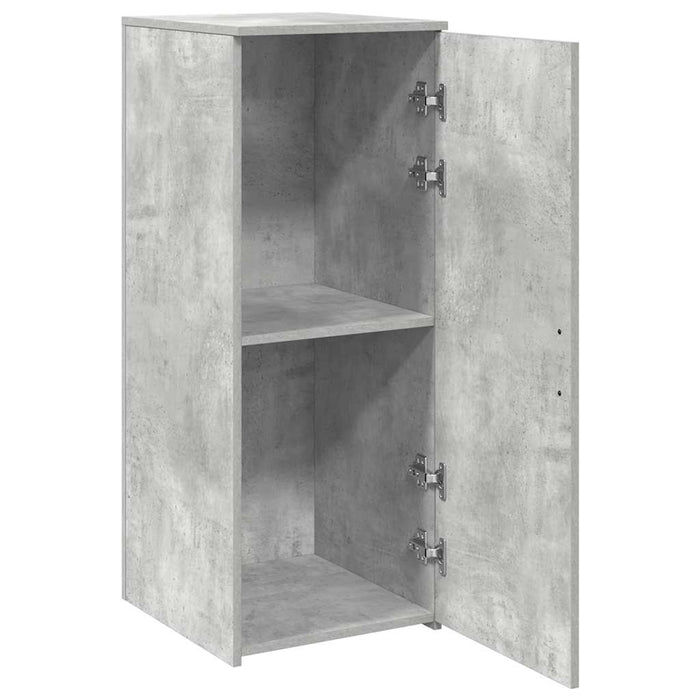 Dulap de depozitare, gri beton, 40x45x103,5 cm lemn prelucrat - WALTI WALTI