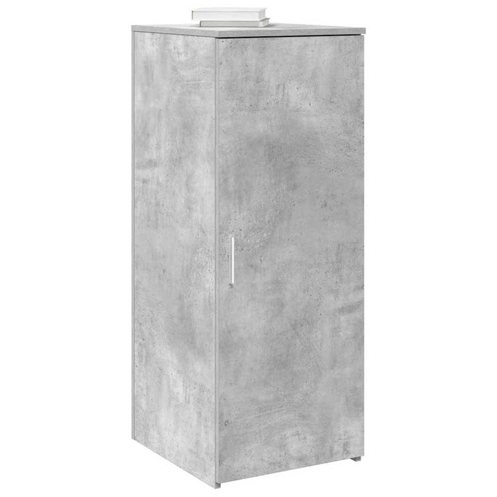 Dulap de depozitare, gri beton, 40x45x103,5 cm lemn prelucrat - WALTI WALTI