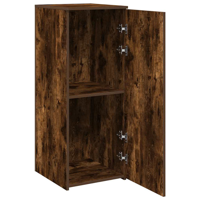 Dulap depozitare stejar fumuriu 40x45x103,5 cm lemn prelucrat - WALTI WALTI
