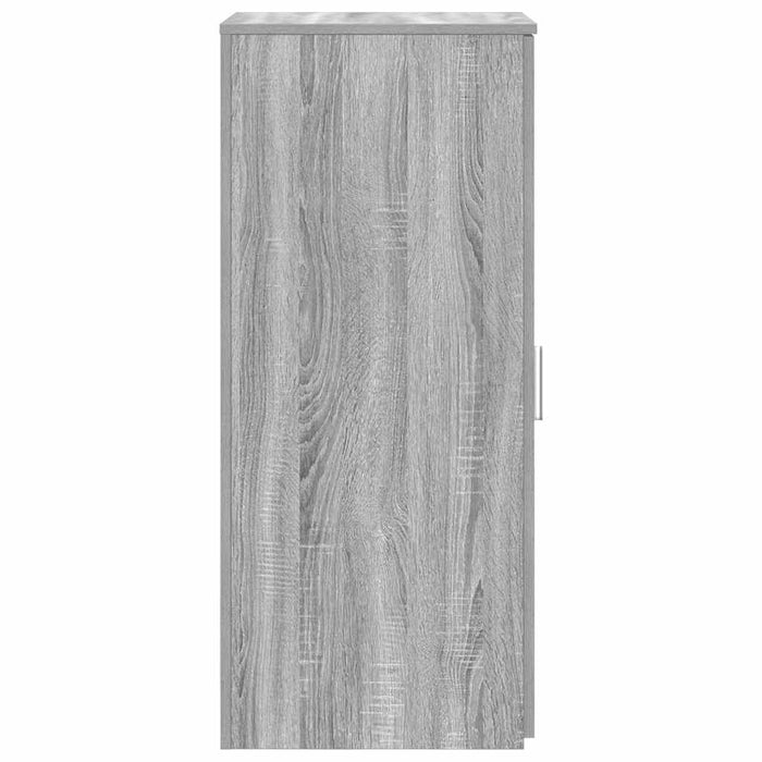 Dulap de depozitare sonoma gri 40x45x103,5 cm lemn prelucrat WALTI