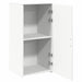 Dulap de depozitare alb 50x45x103,5 cm din lemn prelucrat - WALTI WALTI