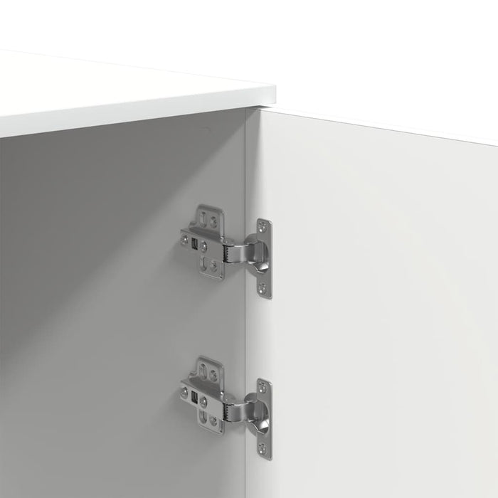 Dulap de depozitare alb 50x45x103,5 cm din lemn prelucrat - WALTI WALTI