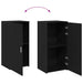 Dulap de depozitare negru 50x45x103,5 cm, lemn stratificat - WALTI WALTI