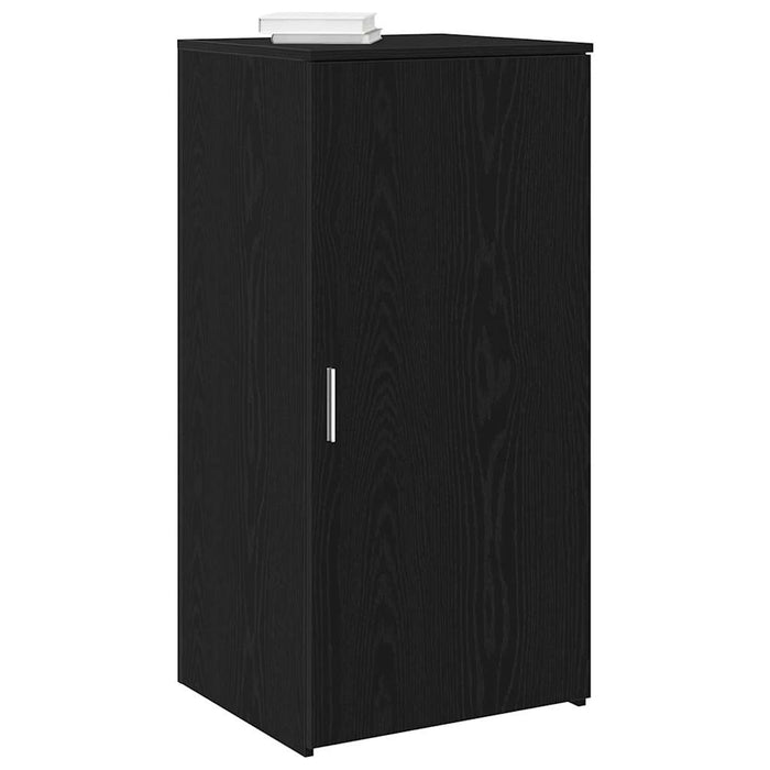 Dulap de depozitare negru 50x45x103,5 cm, lemn stratificat - WALTI WALTI