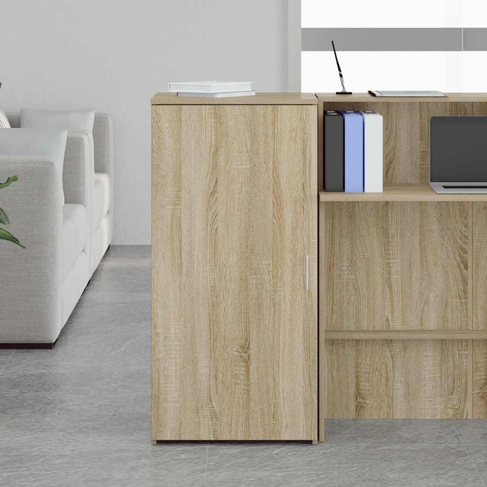 Dulap de depozitare stejar sonoma 50x45x103,5 cm lemn prelucrat - WALTI WALTI