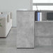 Dulap de depozitare, gri beton, 50x45x103,5 cm, lemn prelucrat - WALTI WALTI