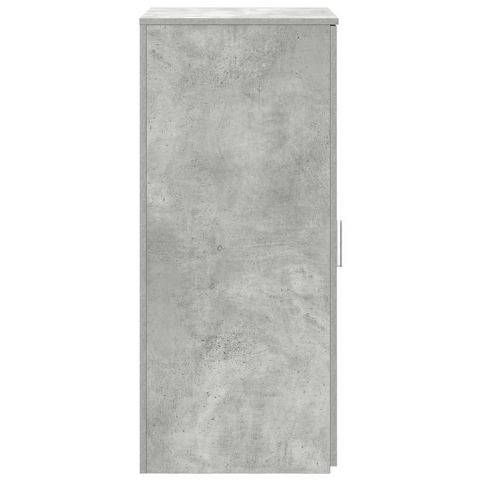 Dulap de depozitare, gri beton, 50x45x103,5 cm, lemn prelucrat - WALTI WALTI