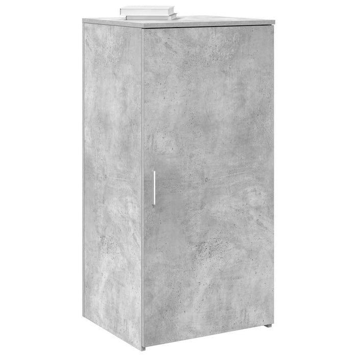 Dulap de depozitare, gri beton, 50x45x103,5 cm, lemn prelucrat - WALTI WALTI