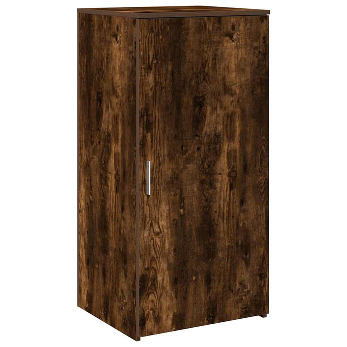 Dulap depozitare stejar fumuriu 50x45x103,5 cm lemn prelucrat - WALTI WALTI
