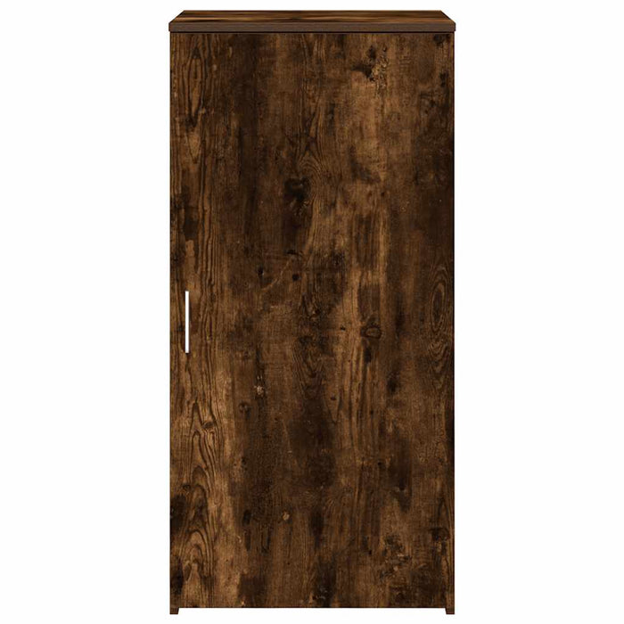 Dulap depozitare stejar fumuriu 50x45x103,5 cm lemn prelucrat - WALTI WALTI
