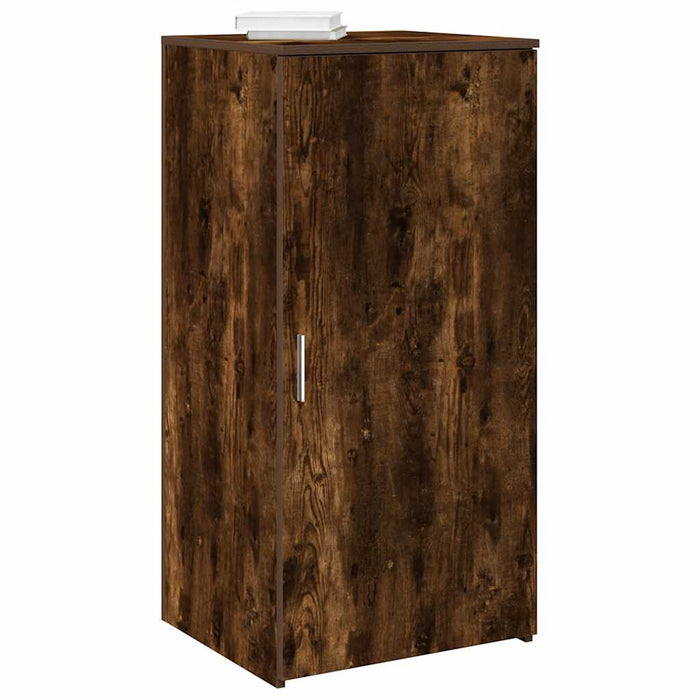 Dulap depozitare stejar fumuriu 50x45x103,5 cm lemn prelucrat - WALTI WALTI