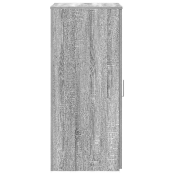 Dulap de depozitare sonoma gri 50x45x103,5 cm lemn prelucrat - WALTI WALTI