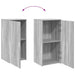 Dulap de depozitare sonoma gri 50x45x103,5 cm lemn prelucrat - WALTI WALTI