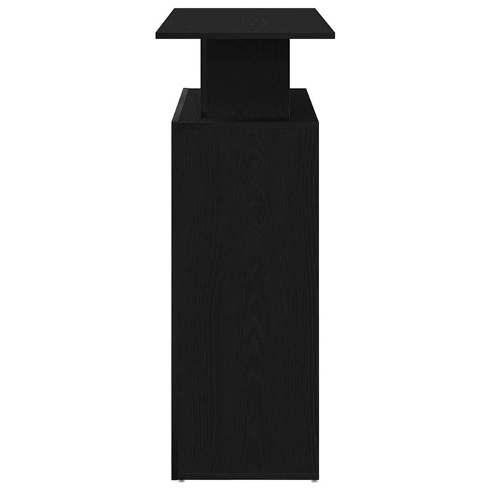 Birou de recepție negru 100x40x104 cm Lemn prelucrat - WALTI WALTI