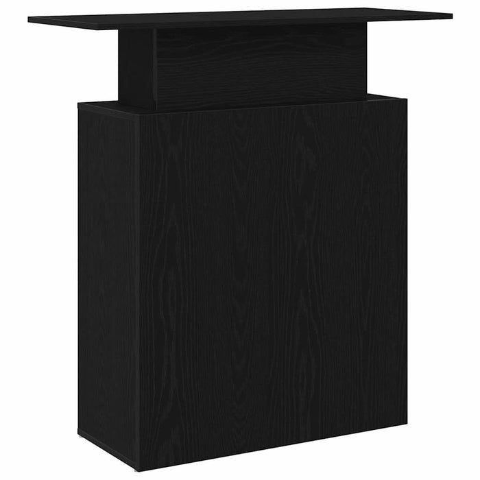 Birou de recepție negru 100x40x104 cm Lemn prelucrat - WALTI WALTI