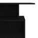 Birou de recepție negru 100x40x104 cm Lemn prelucrat - WALTI WALTI