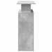 Birou de recepție Gri beton 100x40x104 cm Lemn prelucrat - WALTI WALTI
