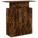 Birou de recepție stejar afumat 100x40x104 cm lemn prelucrat - WALTI WALTI