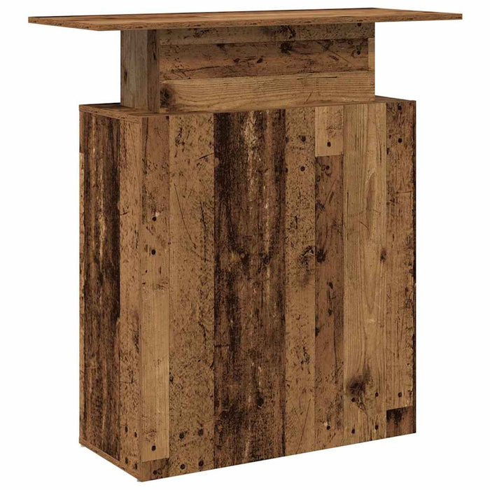 Birou de recepție Lemn vechi 100x40x104 cm Lemn prelucrat - WALTI WALTI
